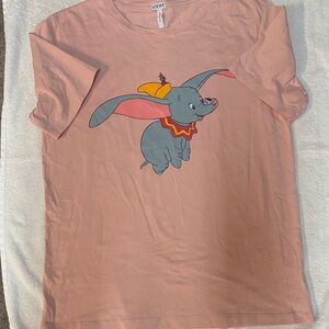 Loewe Pink Dumbo Short Sleeve Tee